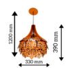 Snow Flakes Lamp