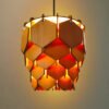 Wooden Hexagon Lamp