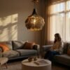 Snow Flakes Lamp